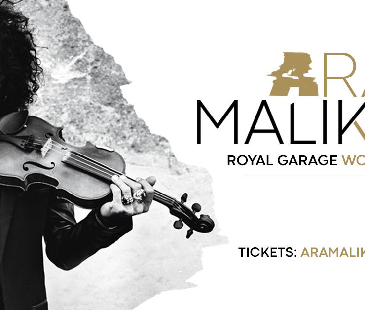 Ara Malikian Royal Garage World Tour locandina