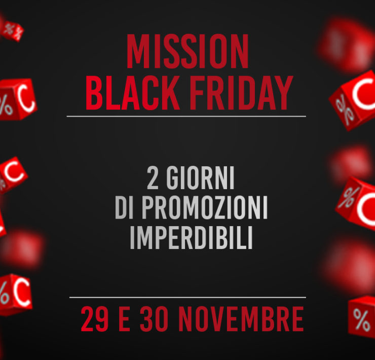 Mission Black Friday Teatro Celebrazioni