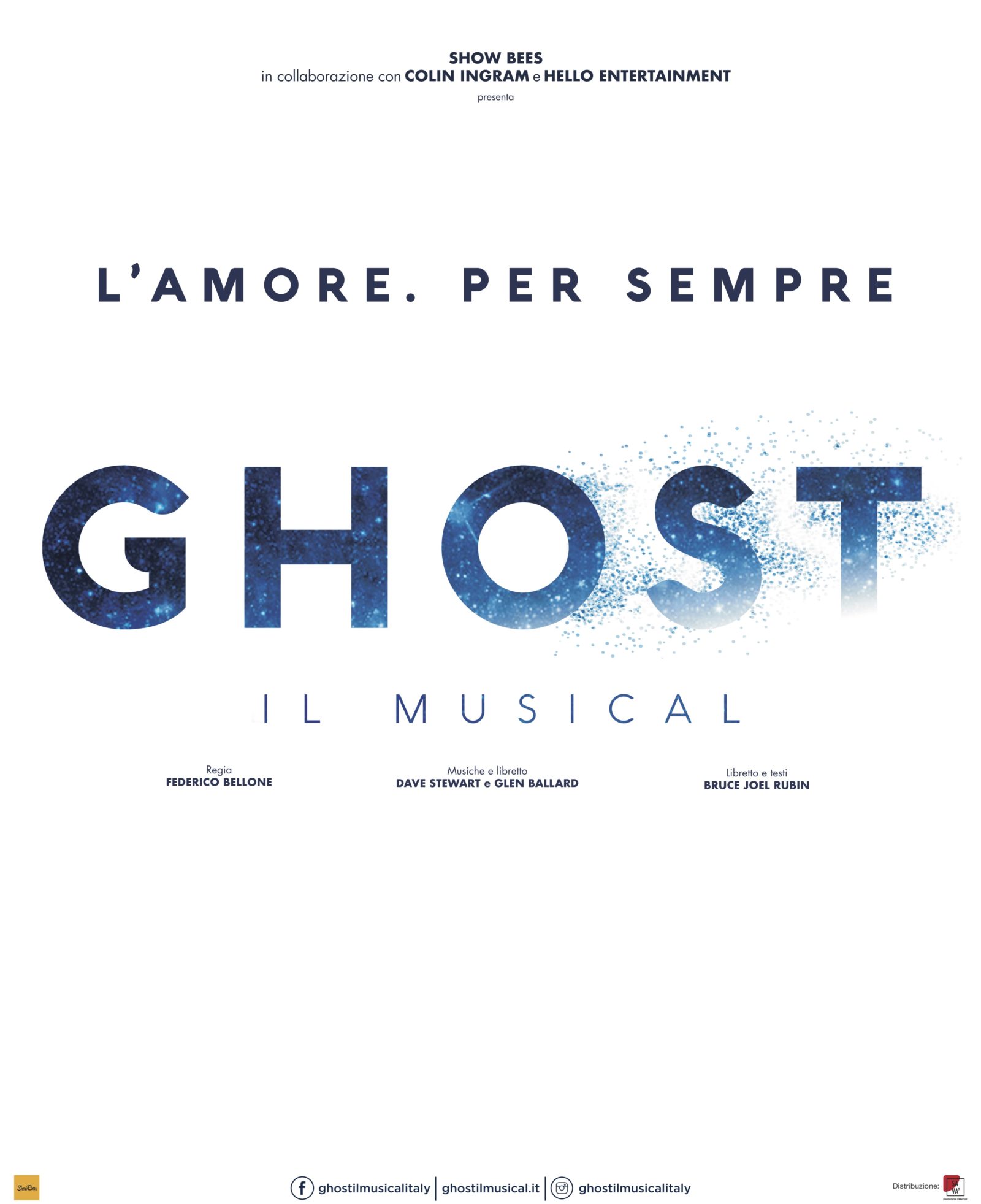 1. Ghost Il Musical locandina