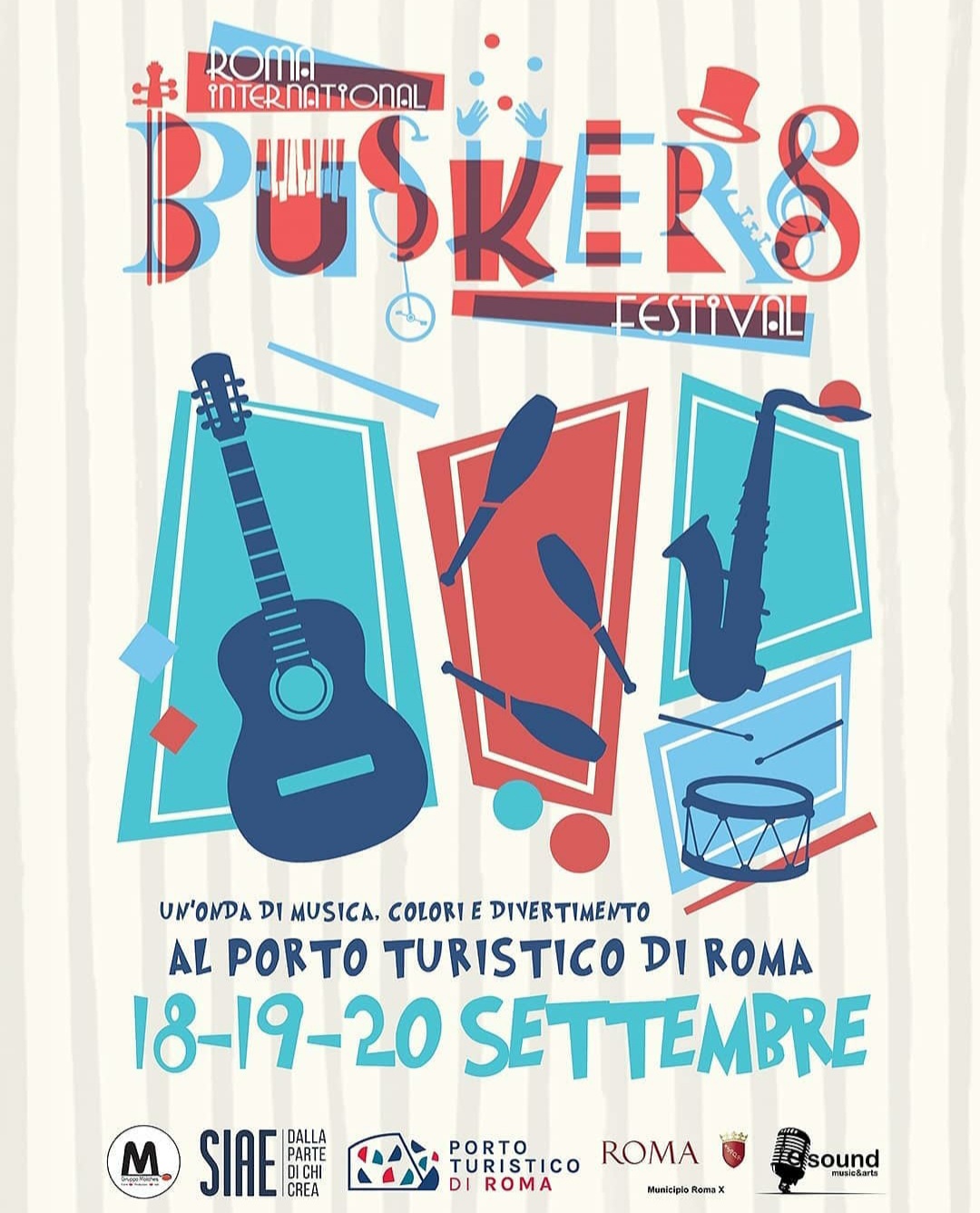 Locandina ROMA BUSKERS FESTIVAL