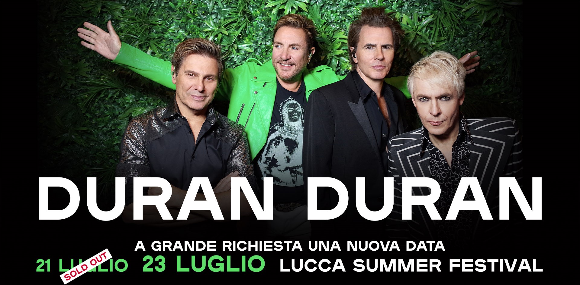 DURAN DURAN SECONDO CONCERTO LUCCA SUMMER FESTIVAL 2372024